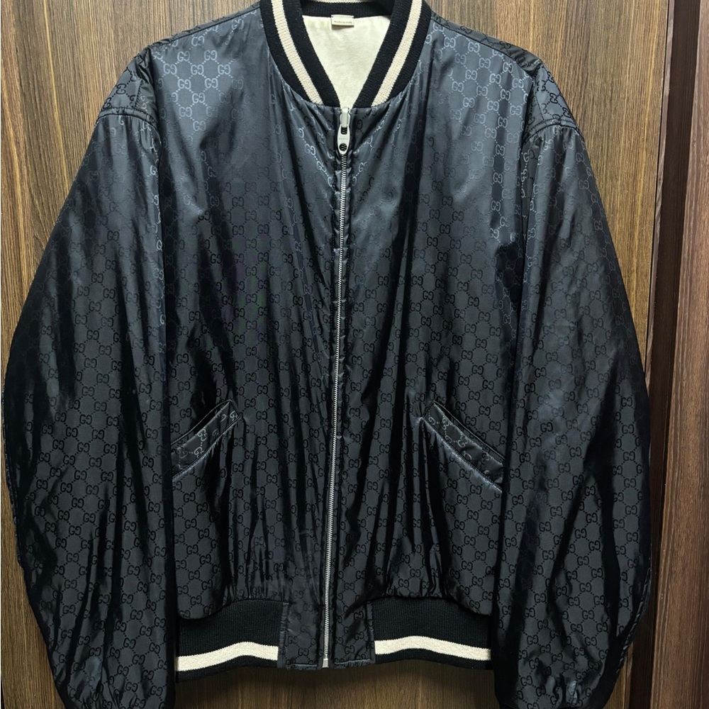 Authentic gucci bomber jacket
